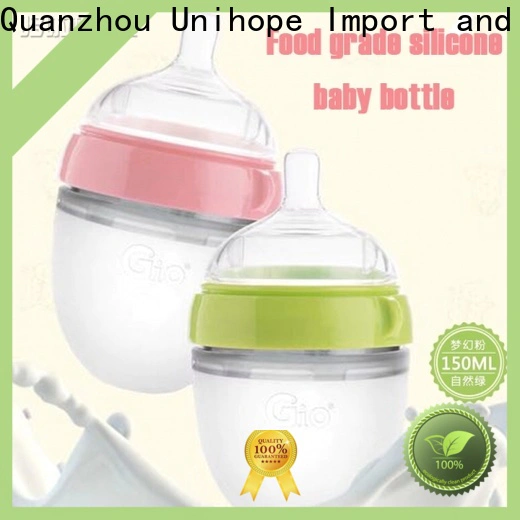 Unihope Bulk buy Unihope silicone feeding bottle Supply for baby store