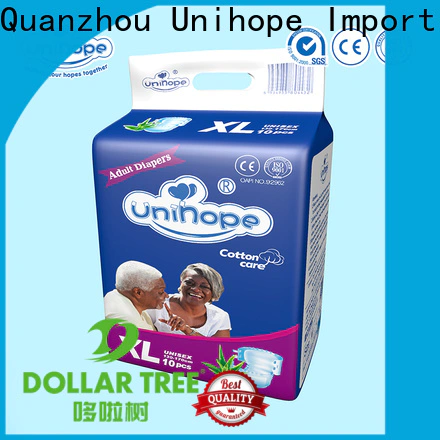 High-quality Unihope extra large diapers for adults factory for elderly people