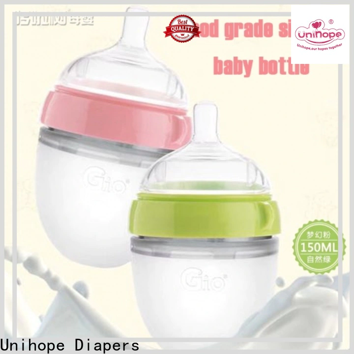 Latest Unihope squeeze feeding bottle for business for children store